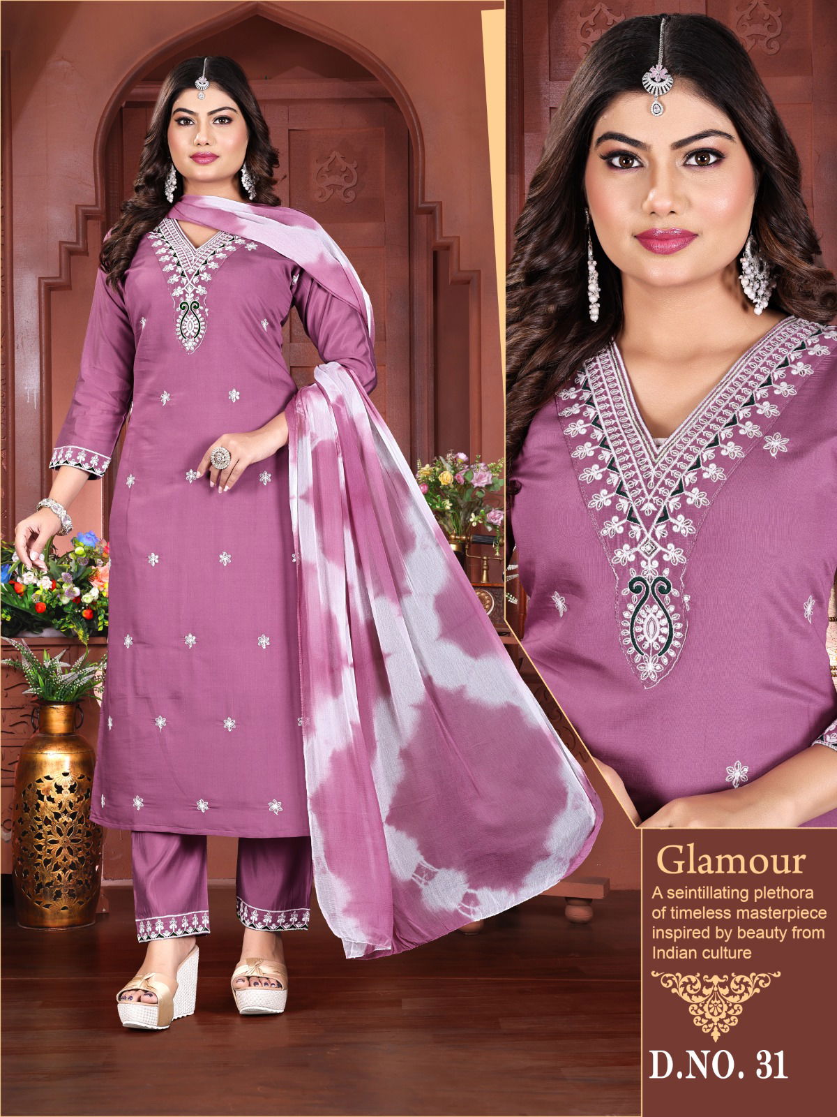 Kavya Khushi Vol 1 Roman Silk Kurti Bottom With Dupatta